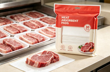 Meat Absorbent Pads (Food‑Grade Fresh Meat Soaker Pads)