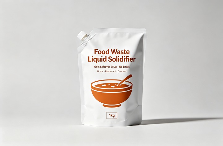 Food Waste Liquid Solidifying Powder